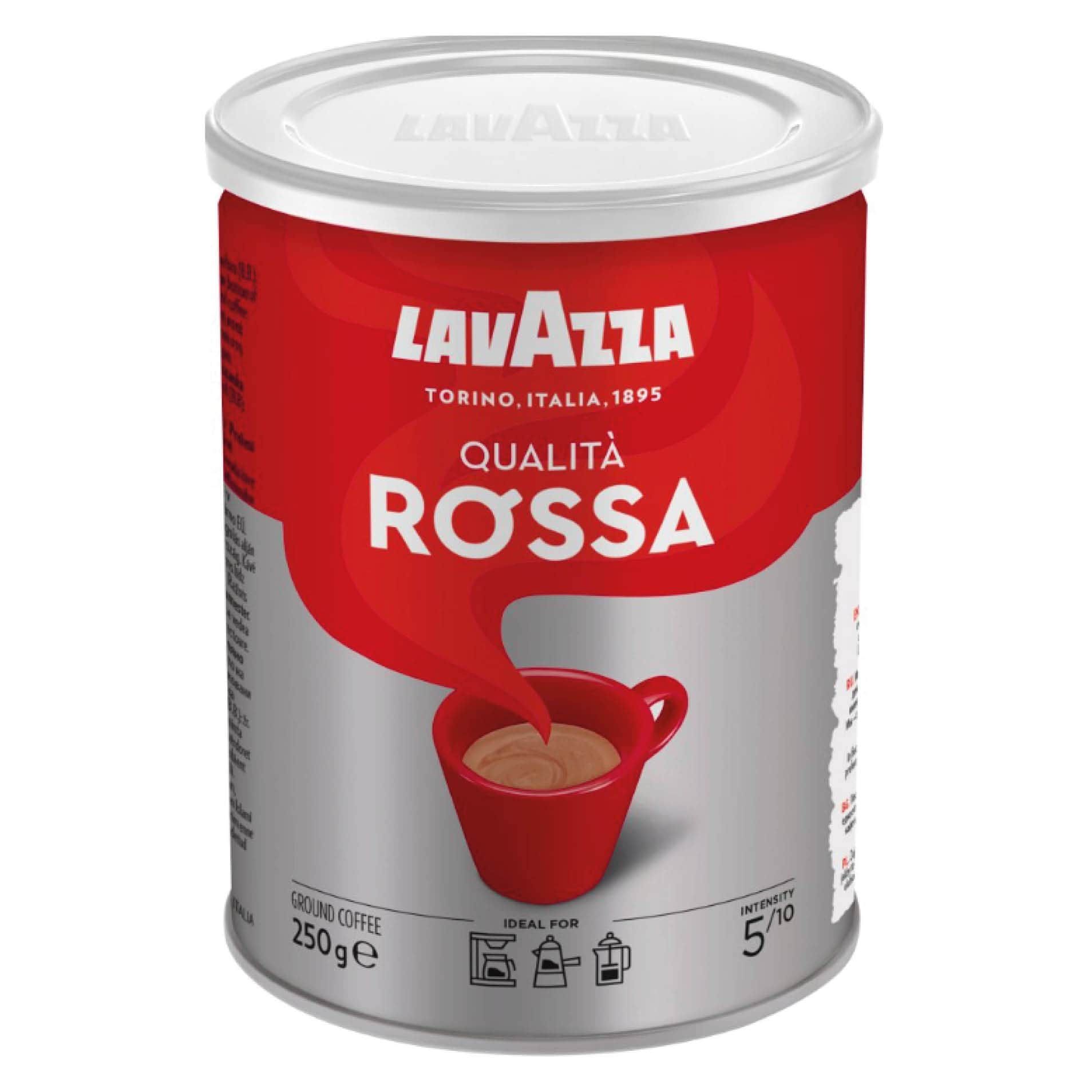 Kawa mielona Qualita Rossa Lavazza 250g widok 2