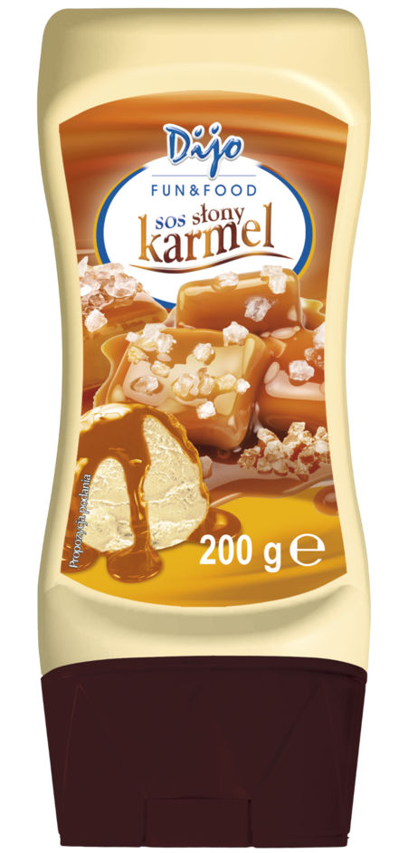 Sos do lodów słony karmel Dijo 200g widok 1