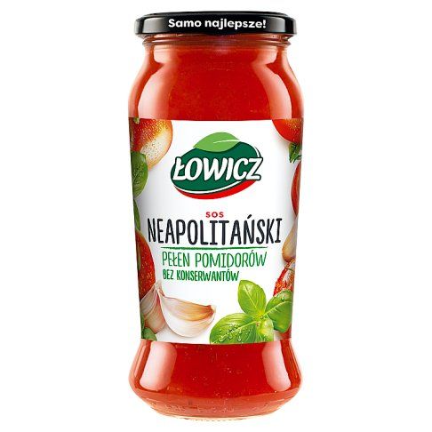 Sos neapolitański Łowicz 500g widok 1