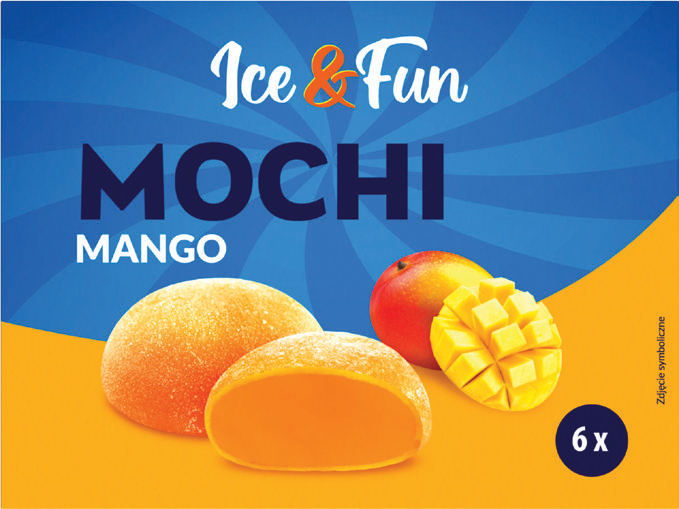 Lody multipack Mochi mango Ice&Fun 6x35g widok 1