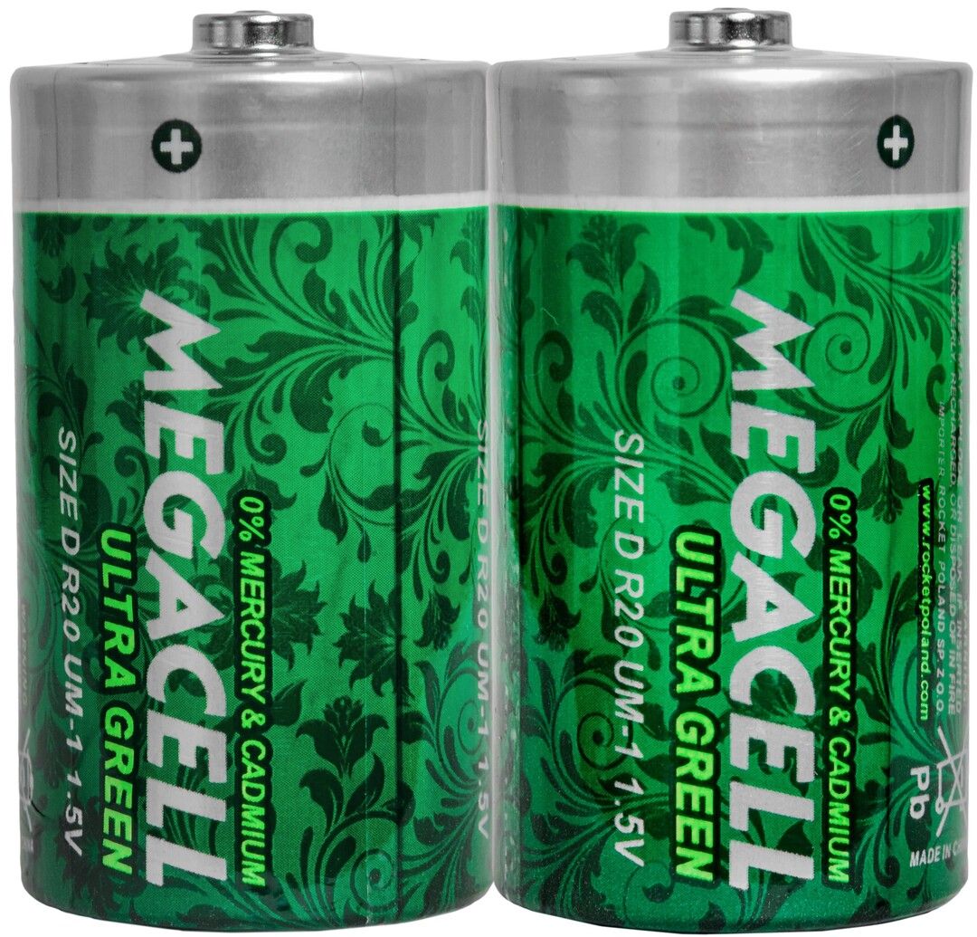 Bateria cynkowa R20 Rocket 2szt widok główny