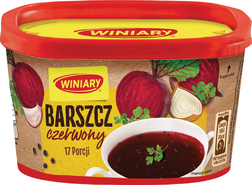 Zupa barszcz czerwony Winiary 170g widok 1