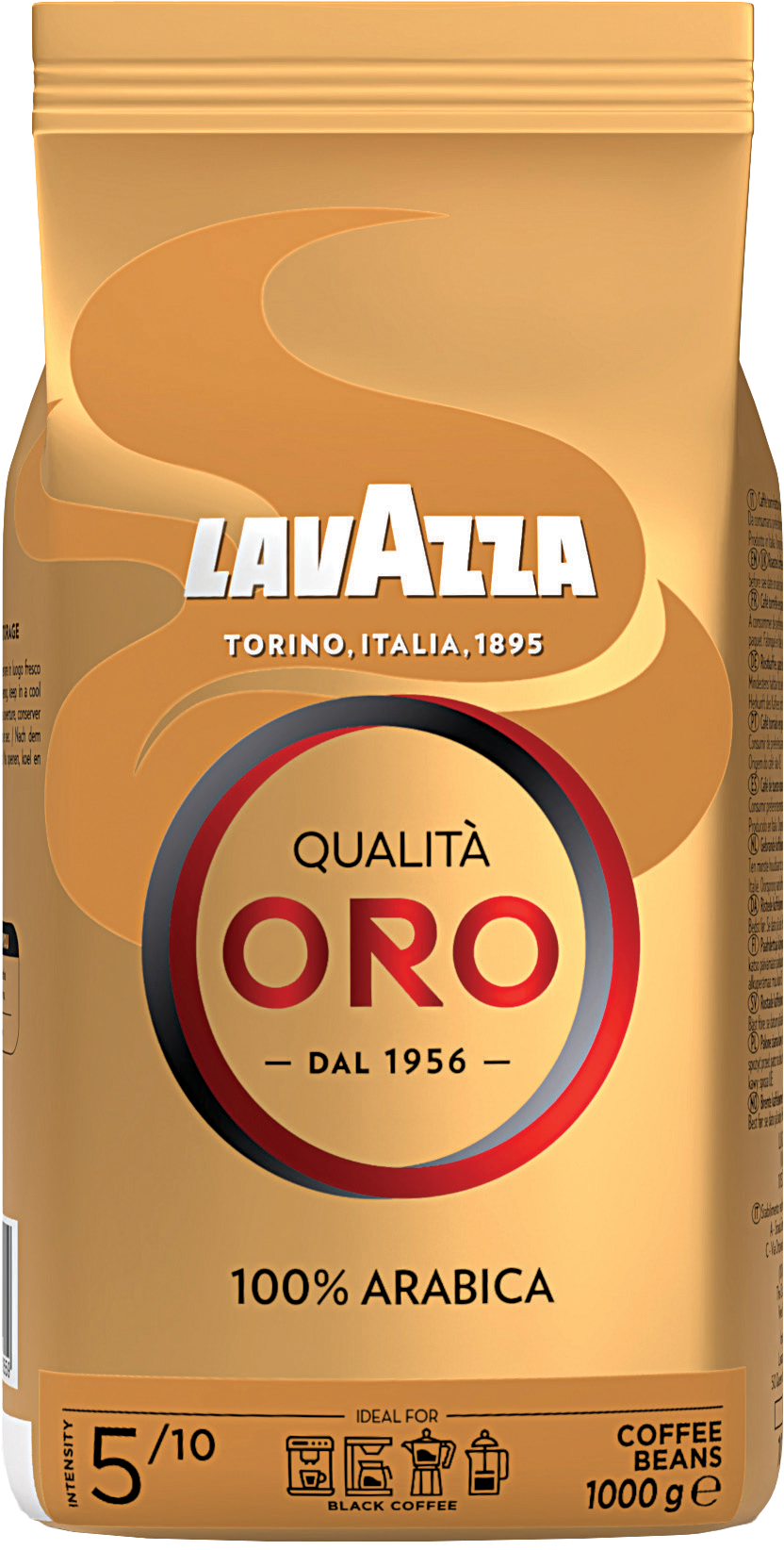 Kawa ziarnista Qualita Oro Lavazza 1kg widok główny