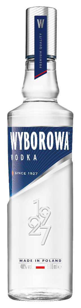 Wódka Wyborowa 0,5l 40% widok główny