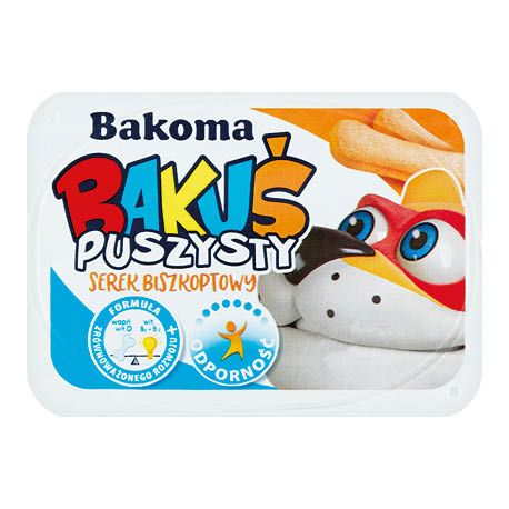 Serek puszysty Bakuś Bakoma 90g mix widok 2