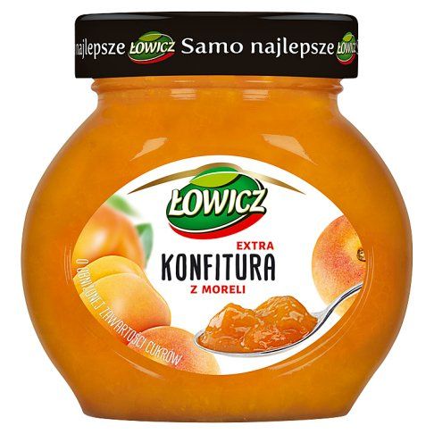 Konfitura z moreli Łowicz 240g widok 2