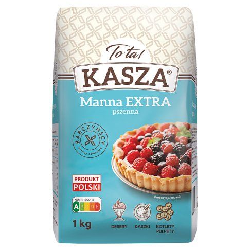 Kasza manna Tota 1kg widok 1