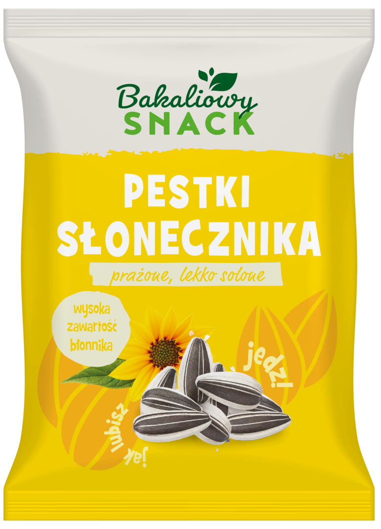 Pestki słonecznika solone Bakaliowy Snack 200g widok 1