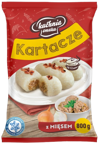 Kartacze z mięsem Kuchnia Smaku 800g widok 1