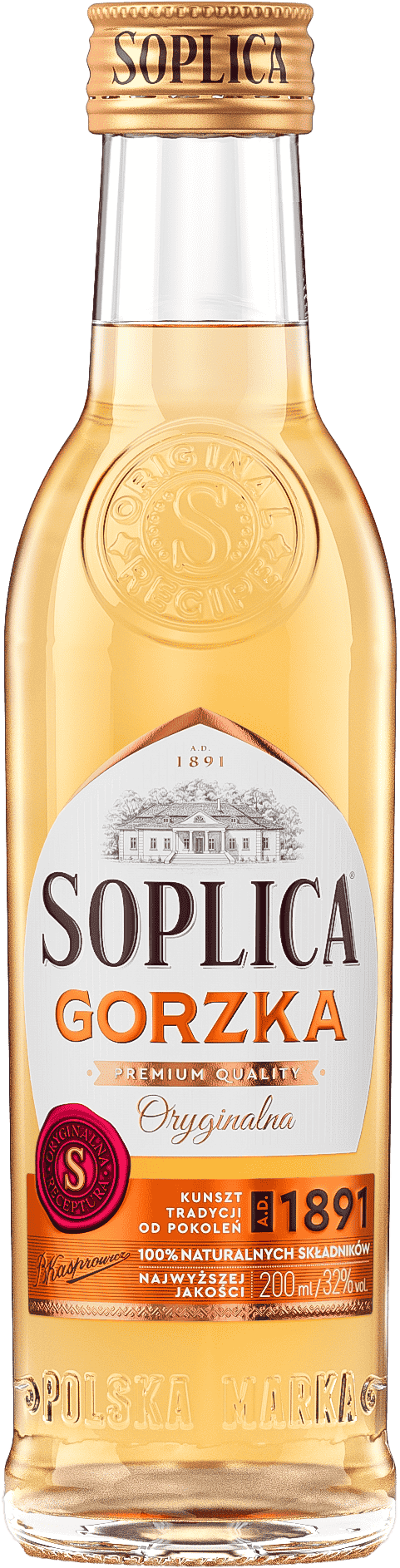 Likier Soplica gorzka oryginalna 200ml 32% widok 1