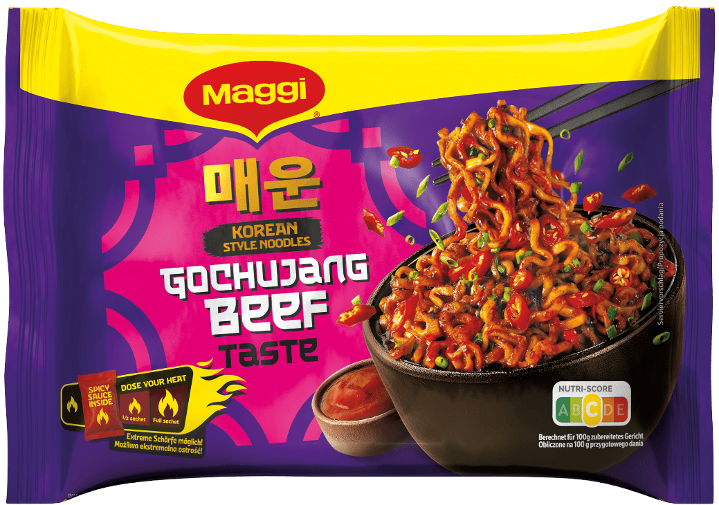 Danie o smaku słodko-ostrej wołowiny Maggi 130g widok główny
