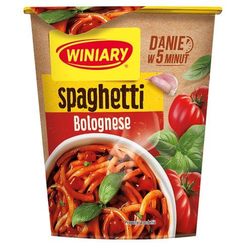 Danie spaghetti bolognese Winiary 61g widok 1