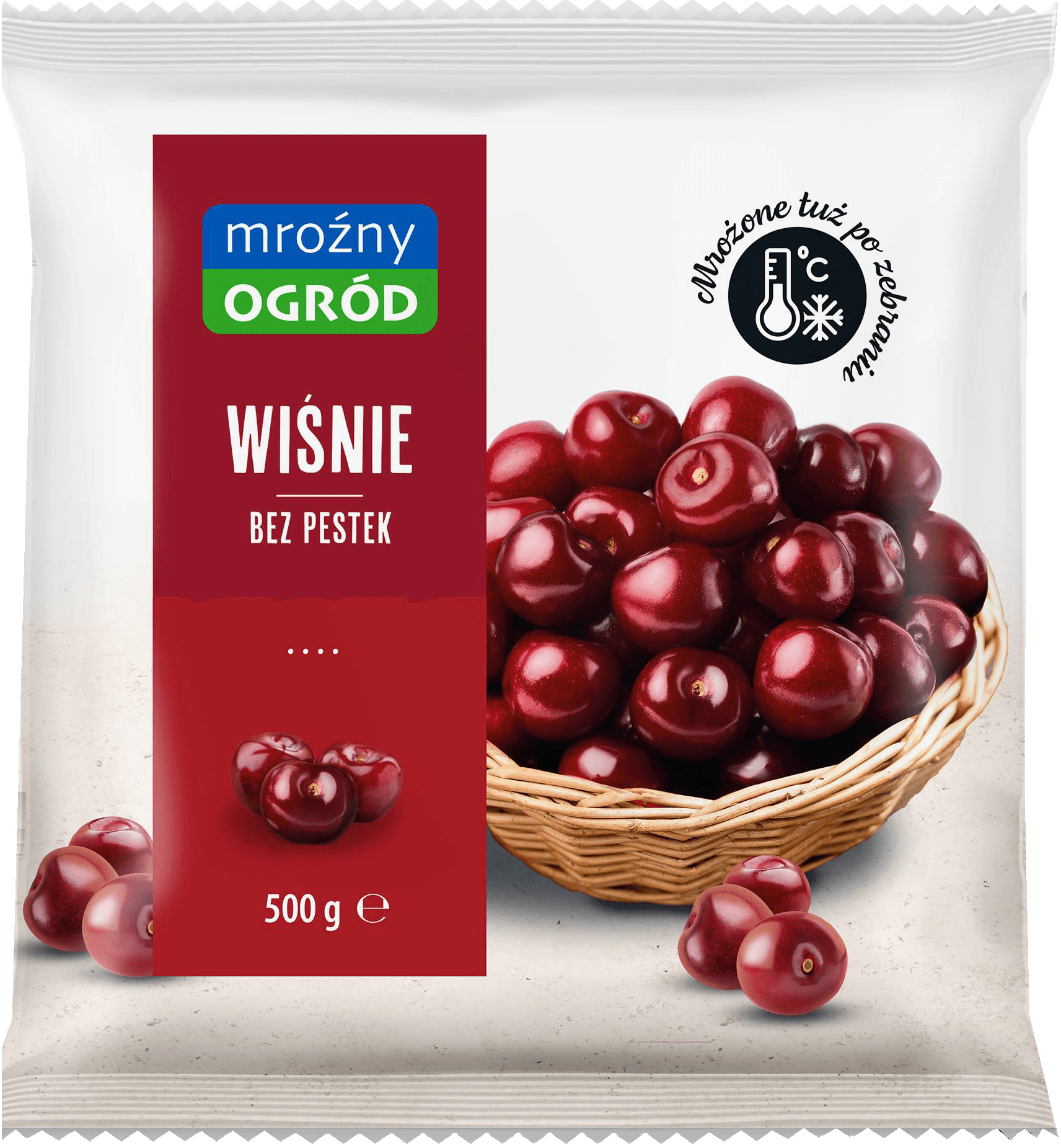 Wiśnie bez pestek Mroźny Ogród 500g widok 1
