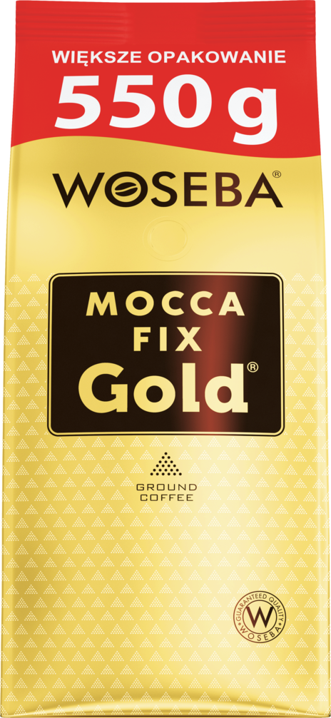 Kawa mielona Mocca Fix Gold Woseba 550g widok główny