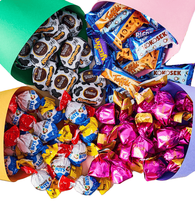 Cukierki Pral/Wawel/Śli /Grześ/Pszczół/Adwokat 1kg widok główny 