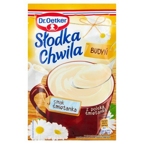 Budyń Słodka Chwila śmietankowy Dr.Oetker 43g widok 1