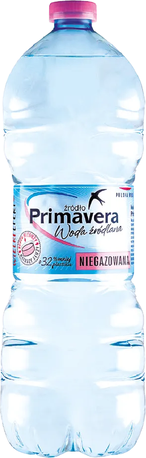 Woda niegaz. źródlana Primavera 1l widok główny