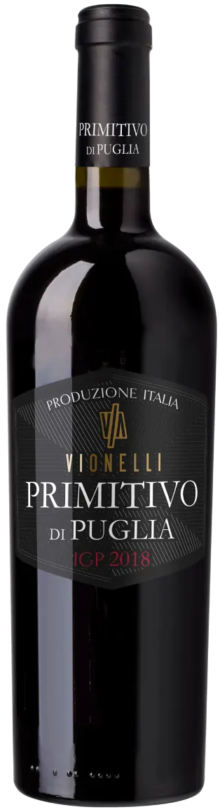 Wino Pw cz. Primitivo Vionelli 0,75l 13,5% widok główny
