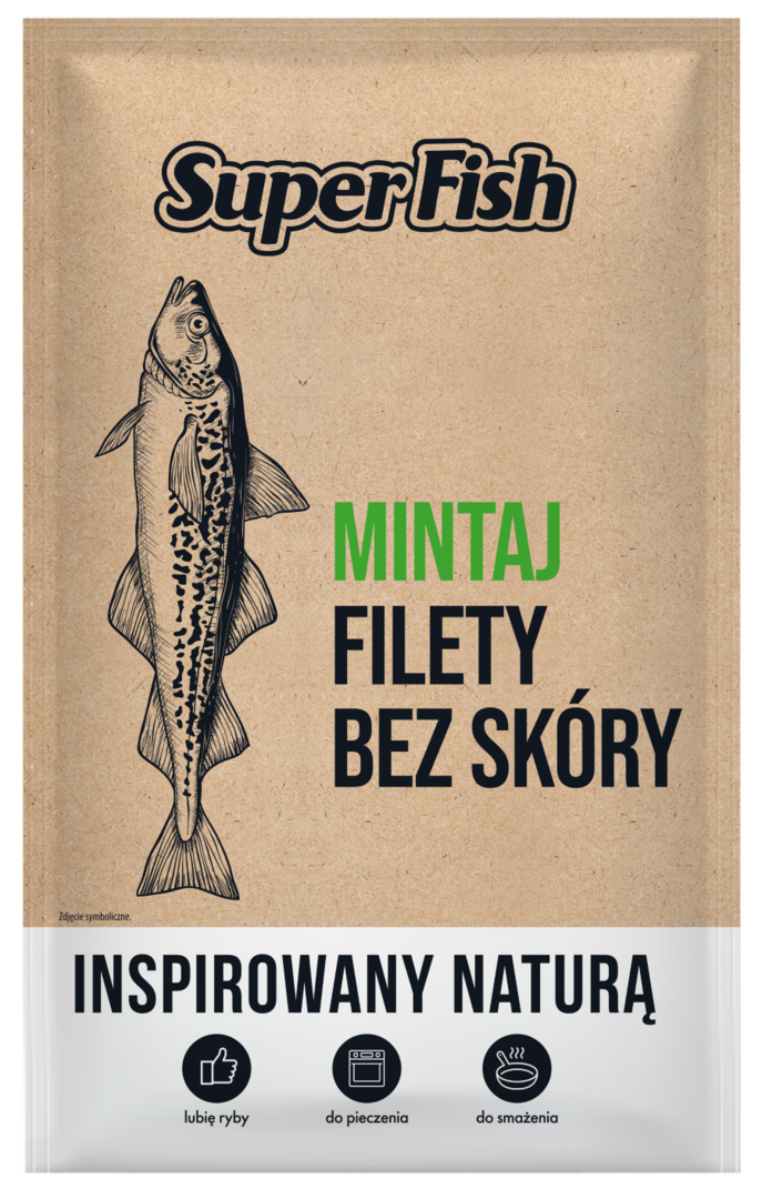 Mintaj filet b/s Superfish 1kg/800g widok 1