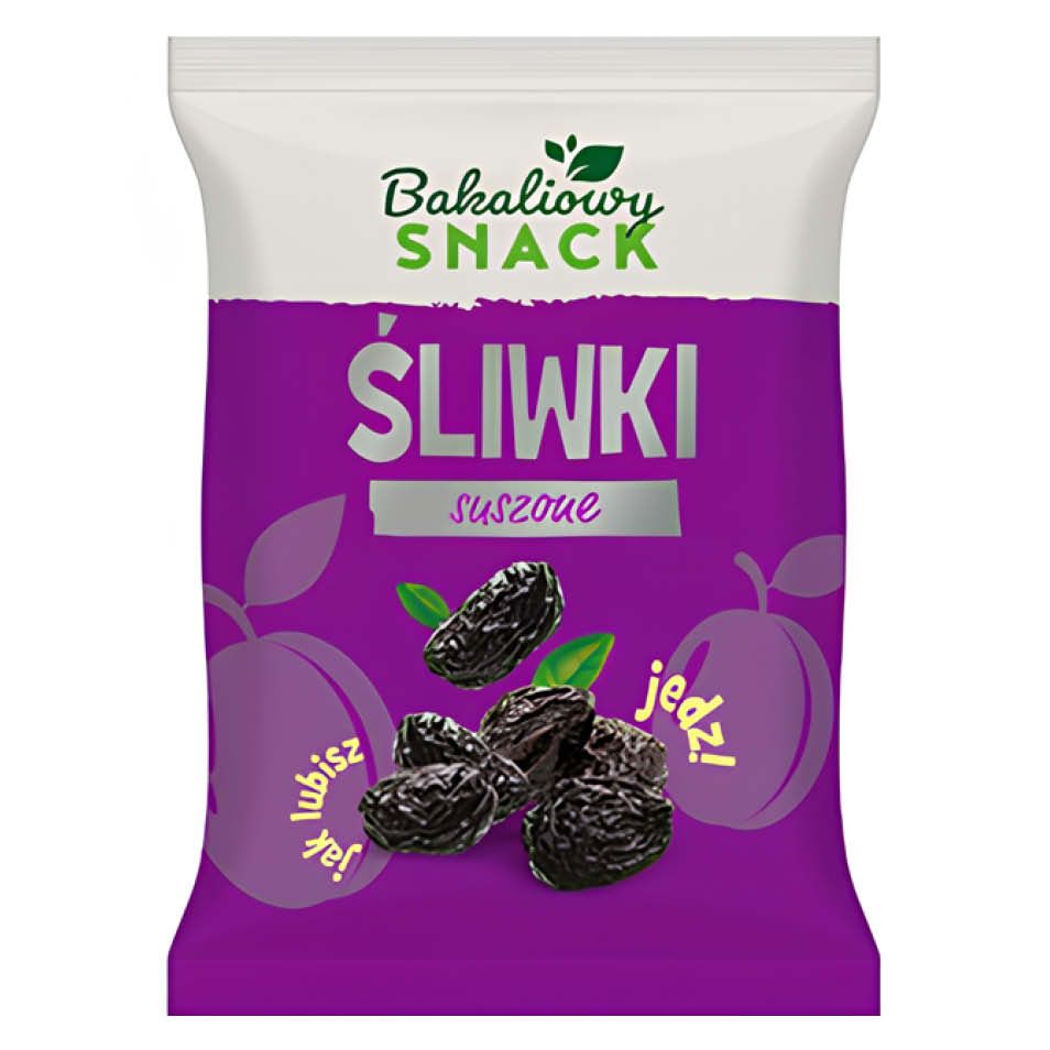 Śliwki suszone Bakaliowy Snack 200g widok 1