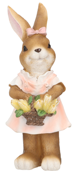 Figurka dekoracyjna zając 17,5cm WN26 widok 1