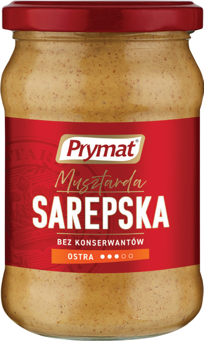 Musztarda sarepska Prymat 288g widok główny