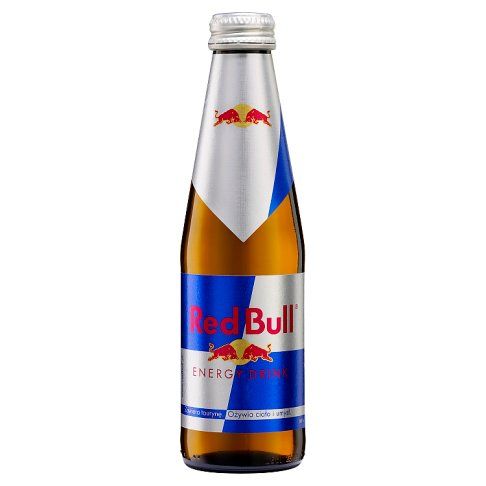 Napój energet. Red Bull 250ml szkło widok 1