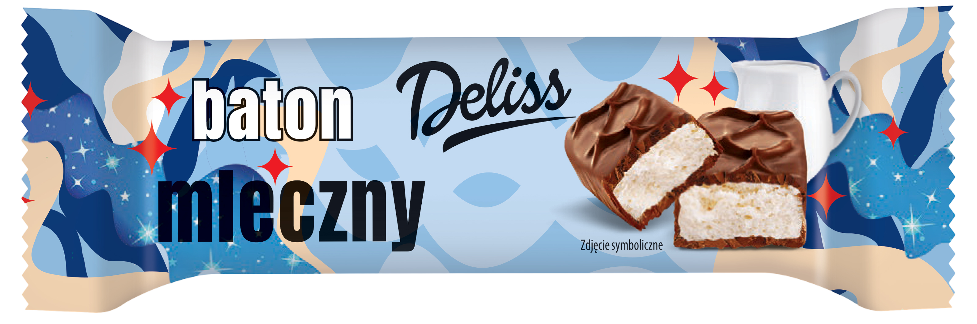 Zdjęcie produktu - Baton mleczny Deliss 40g
