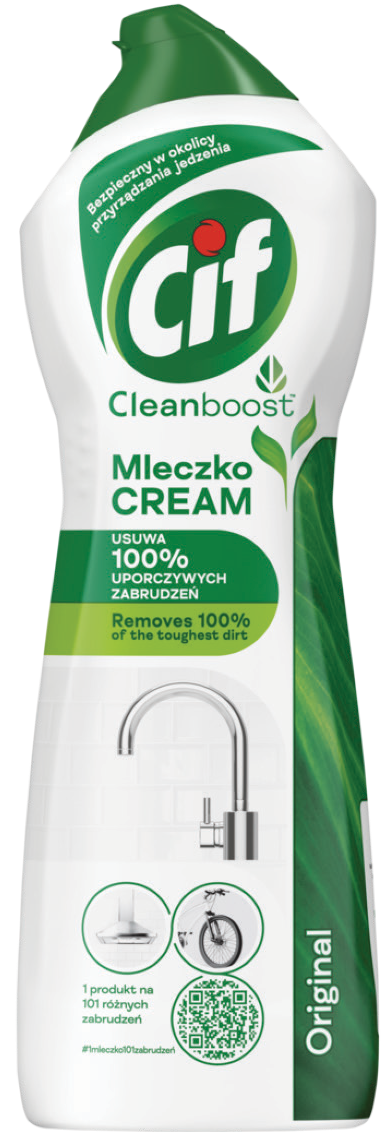 Mleczko do czyszczenia lemon/regular Cif 780g mix widok 2