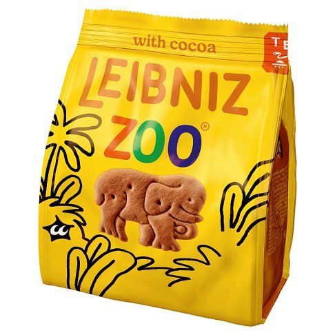 Herbatniki zoo kakao Leibniz Bahlsen 100g widok 2