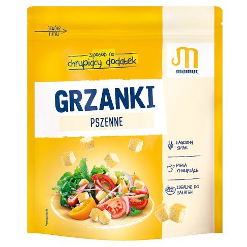 Grzanki pszenne 150g Mamut widok 1