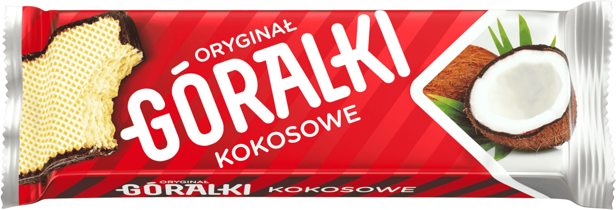 Wafelki Góralki kokosowe 45g widok 1