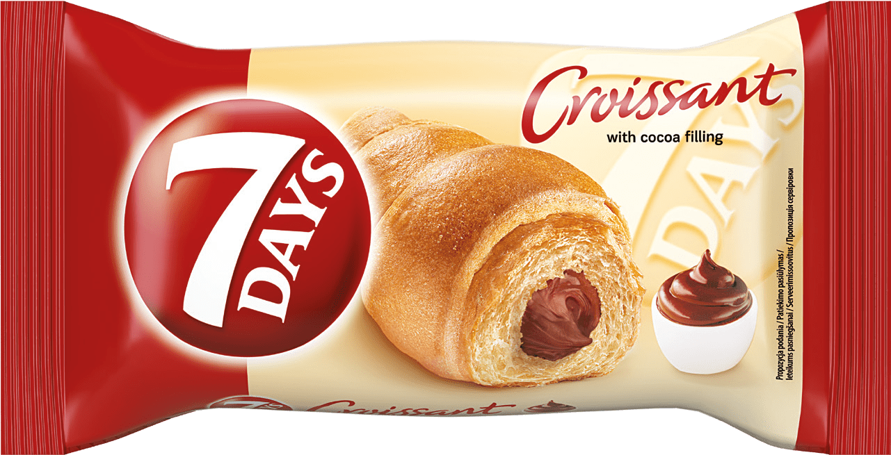 Rogal kakaowy 7days 60g widok główny