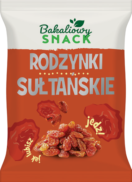 Rodzynki Sułtańskie Bakaliowy Snack 200g widok 1