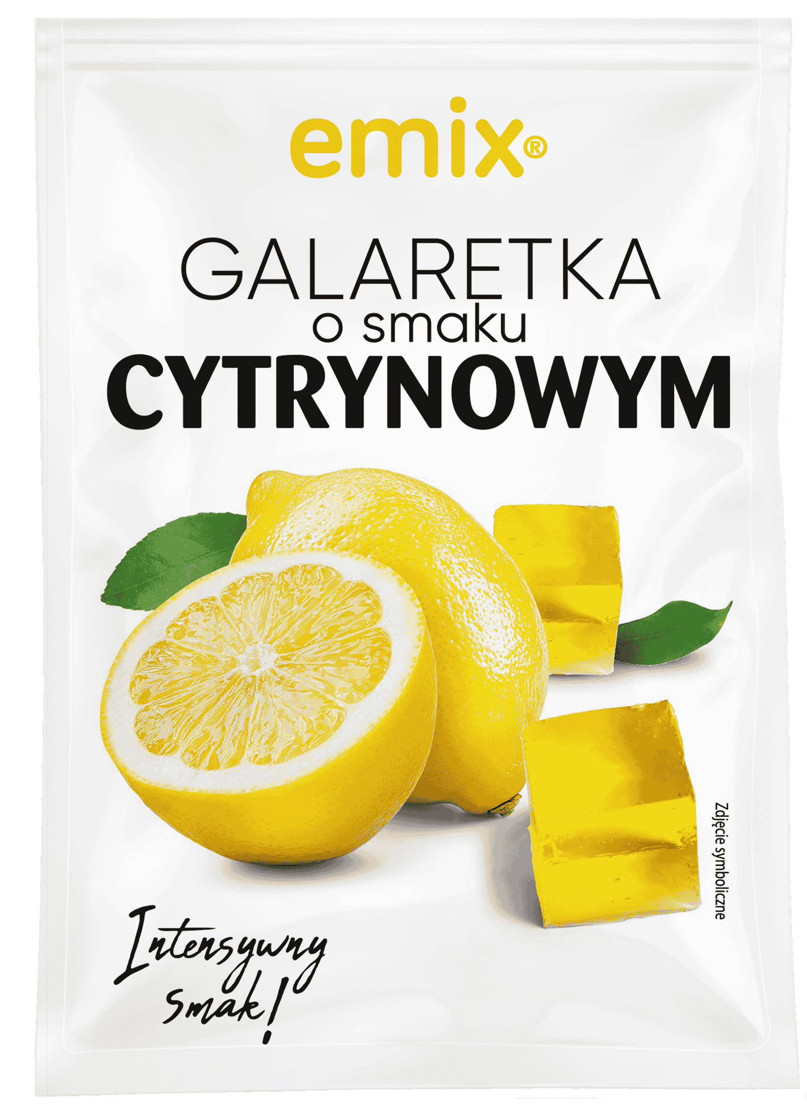 Galaretka cytrynowa Emix 75g widok 1