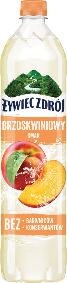 Woda niegaz. z nutą brzoskwini Żywiec Zdrój 1,2l widok 1