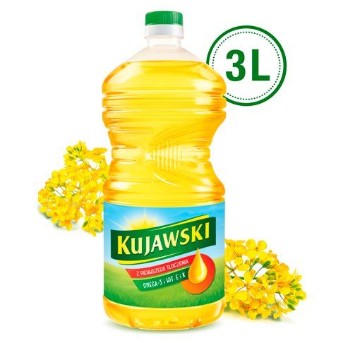 Olej rzepakowy Kujawski 3l widok 2