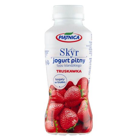 Jogurt pitny skyr smakowy OSM Piątnica 330ml mix widok 3