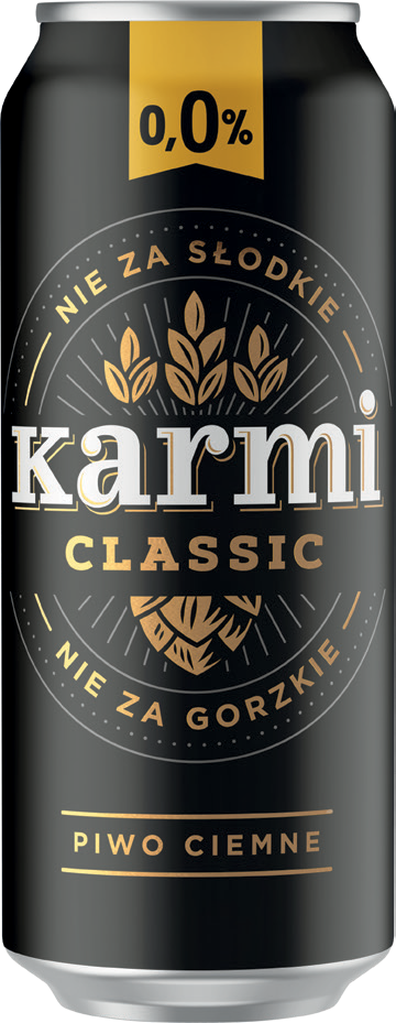 Piwo Karmi classic 0,5l 0% puszka widok główny 