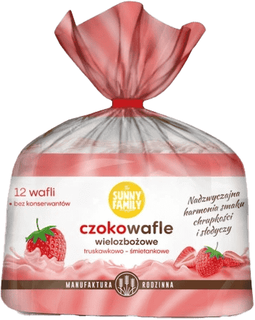 Czokowafle z pol. trusk śmietank. Planet Food 140g widok 1