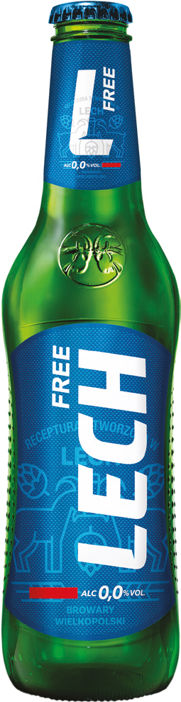 Piwo Lech free 330ml 0% but. bzzw. widok główny