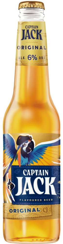 Piwo Captain Jack 400ml 6% but. bzzw. widok główny