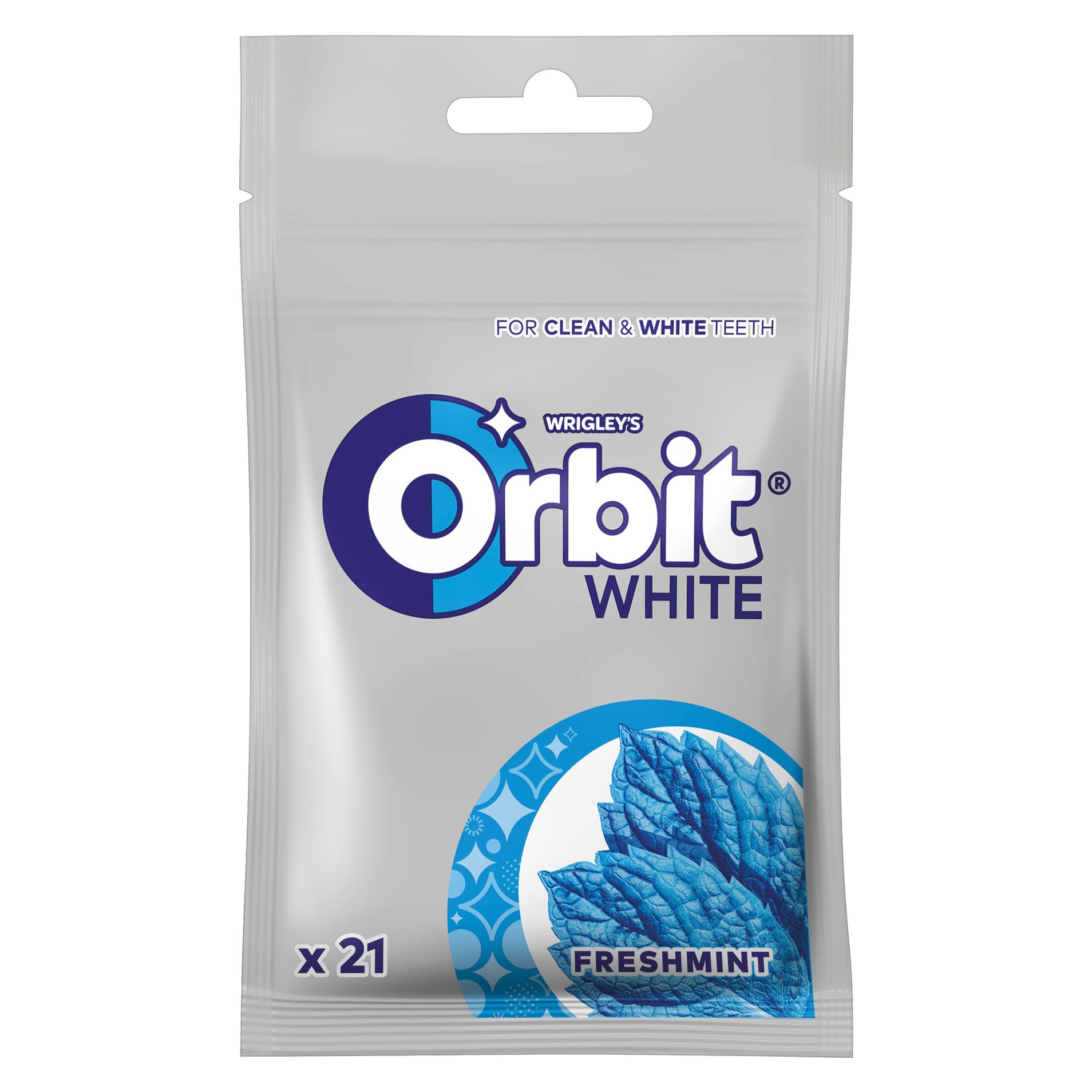 Guma Orbit white freshmint drażetki 21szt widok 1