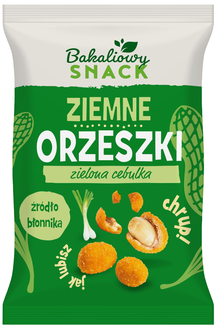 Orzeszki ziemne skorupka ceb. Bakaliowy Snack 200g widok główny