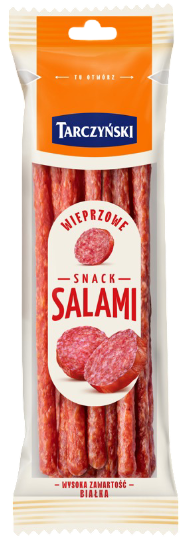 Kabanosy salami wieprzowe Tarczyński 80g widok 1