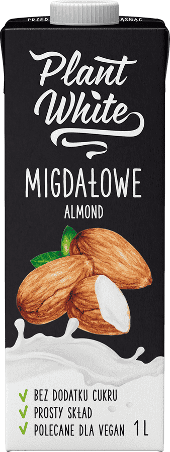 Napój migdałowy Plant White 1l widok główny