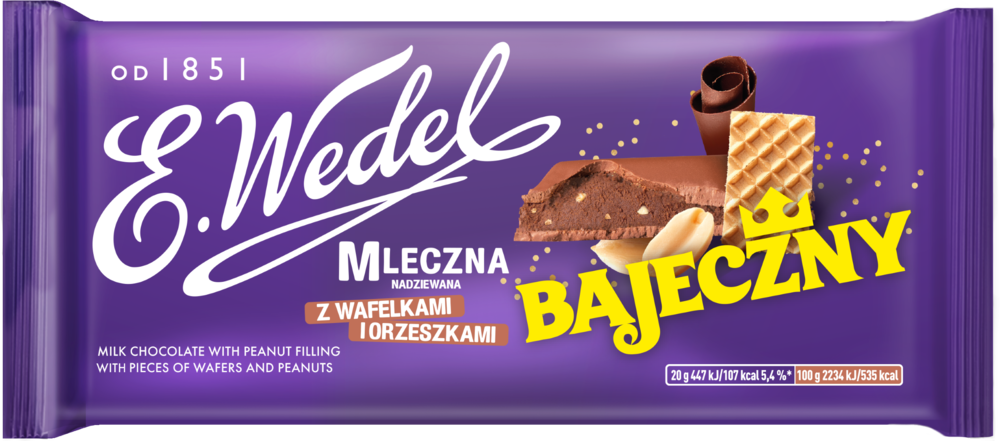Czekolada mleczna Bajeczny Wedel 100g widok 1