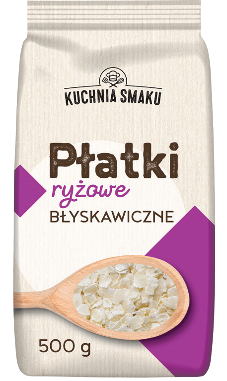 Płatki ryżowe błyskawiczne Kuchnia Smaku 500g widok główny 