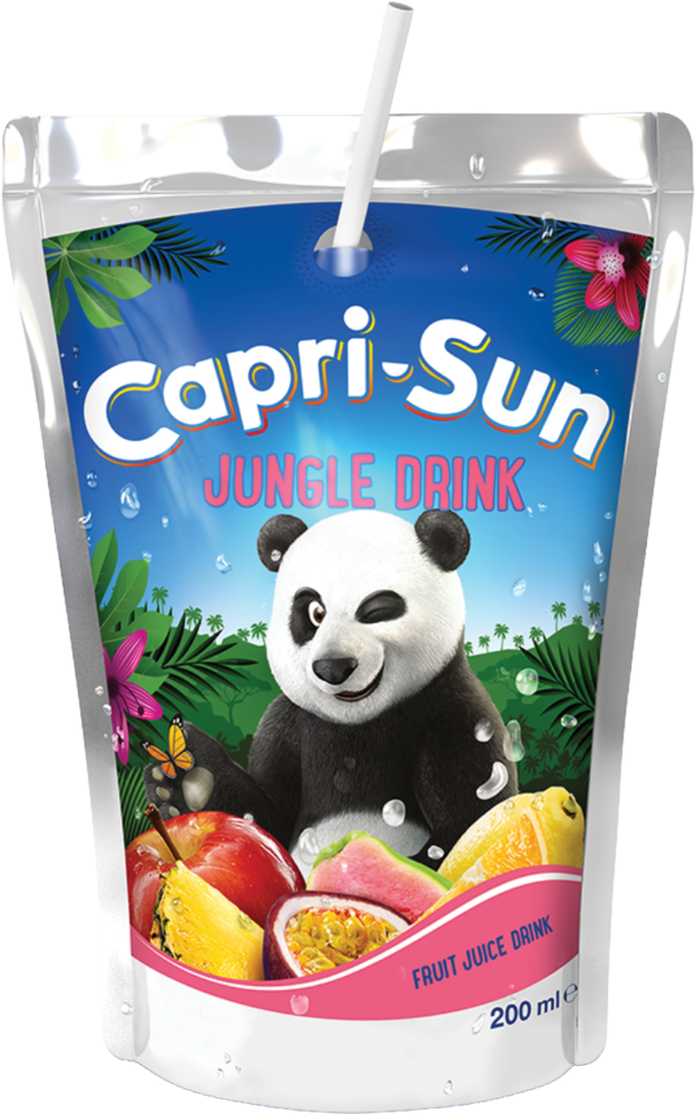 Napój niegaz Capri-Sun jungle drink 20% soku 200ml widok główny