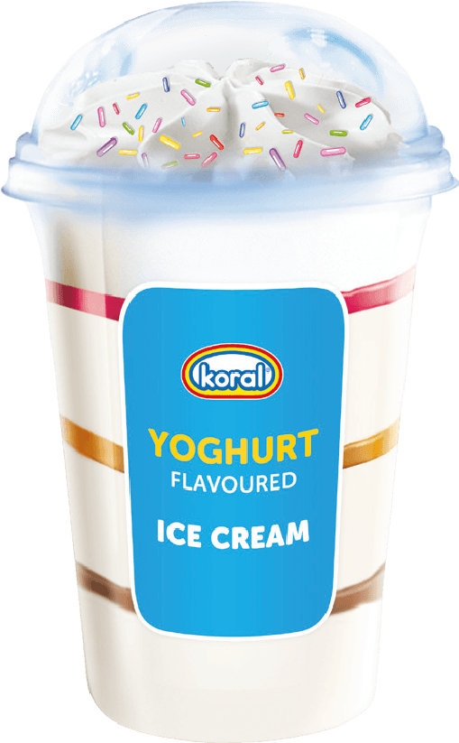 Lody kubek koktajlowe Koral 220ml mix widok 2